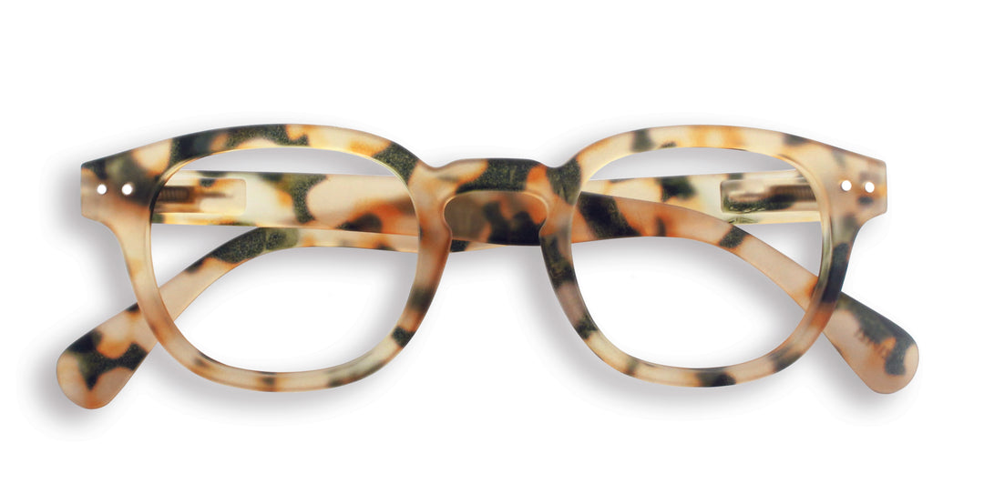 Screen Glasses #C The Retro - Light Tortoise - نظارات