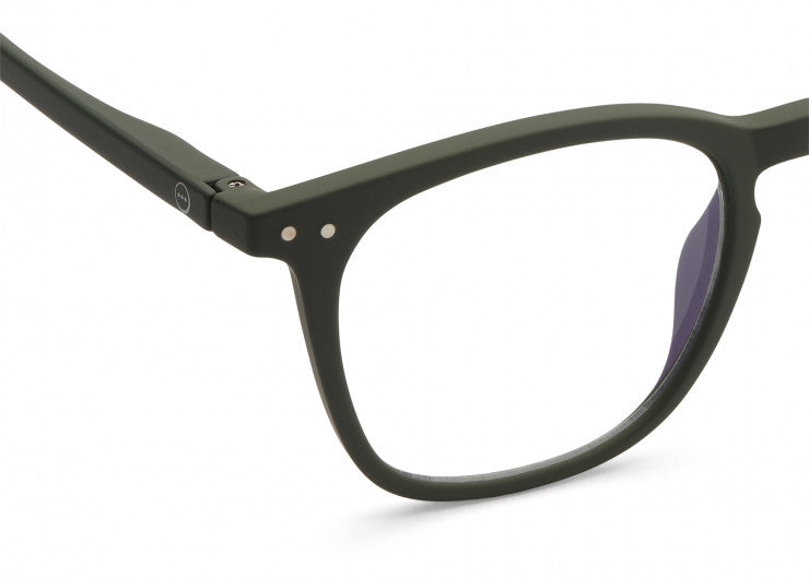 Screen Glasses #E The Trapeze - Kaki Green - نظارات