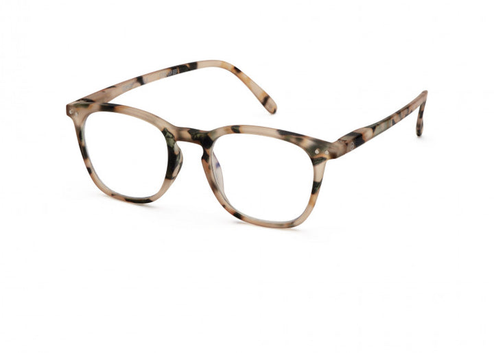 Screen Glasses #E The Trapeze - Light Tortoise - نظارات