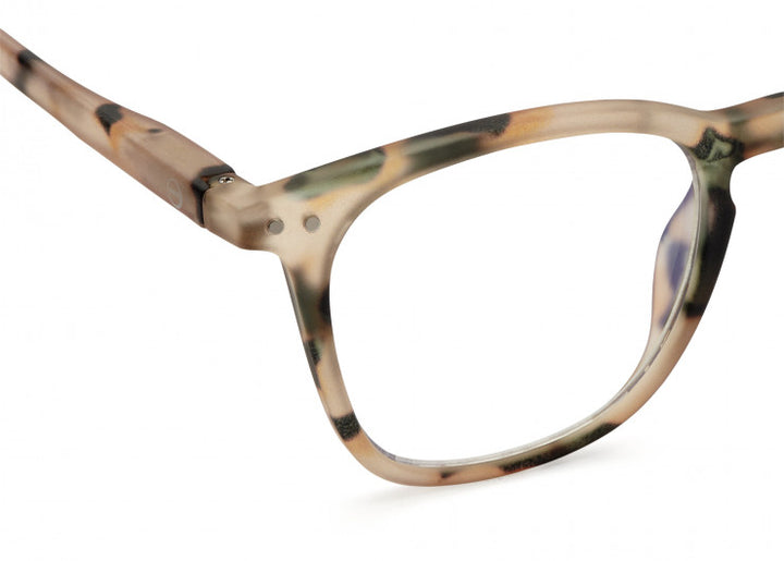 Screen Glasses #E The Trapeze - Light Tortoise - نظارات