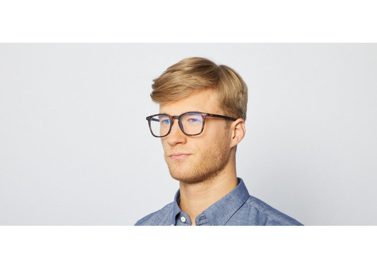 Screen Glasses #E The Trapeze - Tortoise - نظارات