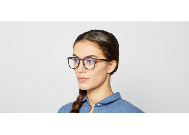 Screen Glasses #E The Trapeze - Tortoise - نظارات