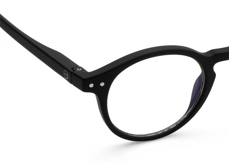 Screen Glasses #H The Small Face - Black - نظارات