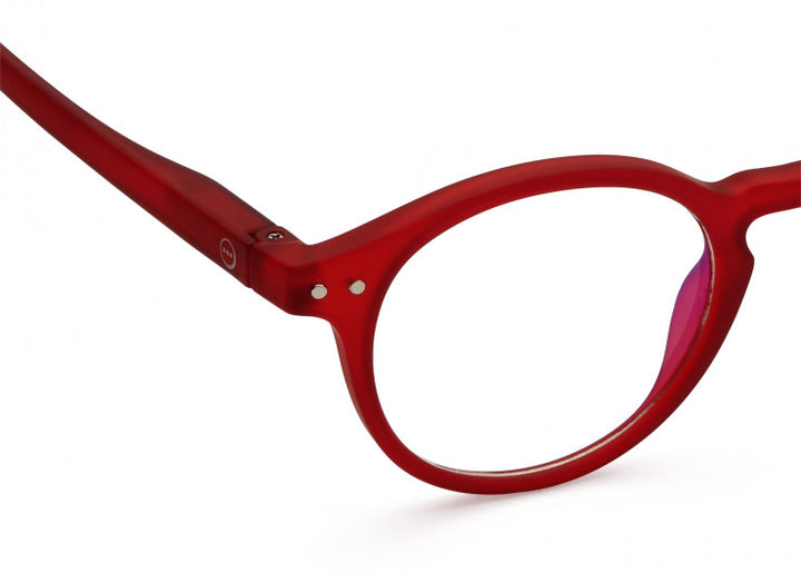 Screen Glasses #H The Small Face - Red Crystal - نظارات