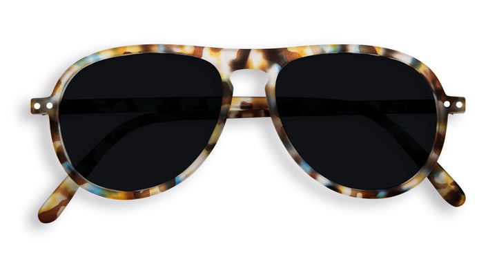 Sun Adult Shape #I The Aviator - Blue Tortoise - نظارات