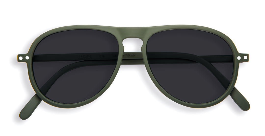 Adult Shape #I The Aviator - Kaki Green - نظارات
