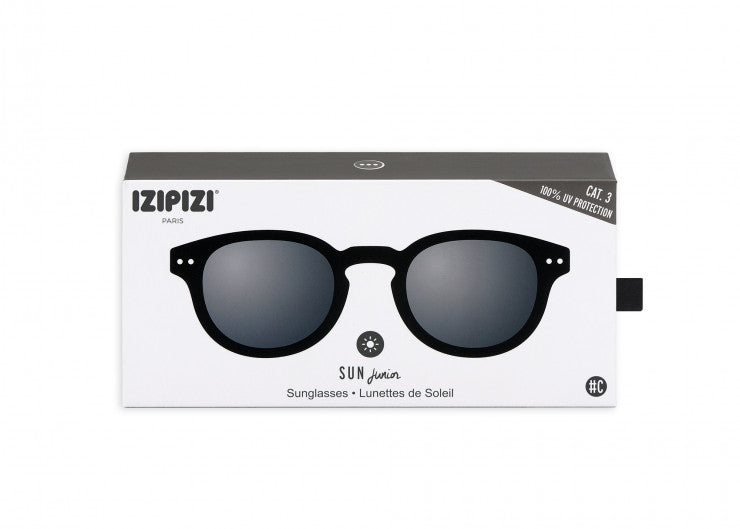 Sun Junior Shape #C The Retro - Black - نظارات