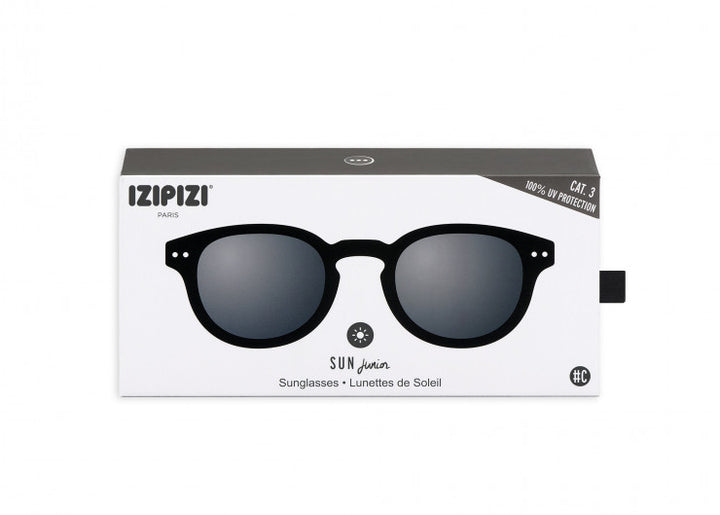 Sun Junior Shape #C The Retro - Black - نظارات