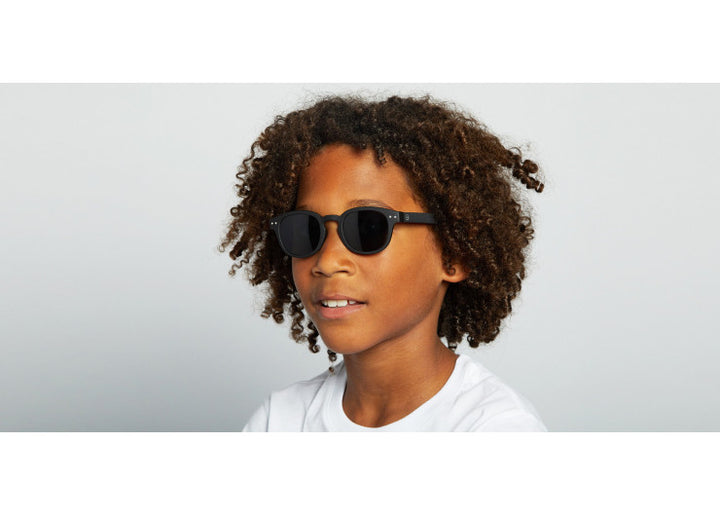 Sun Junior Shape #C The Retro - Black - نظارات