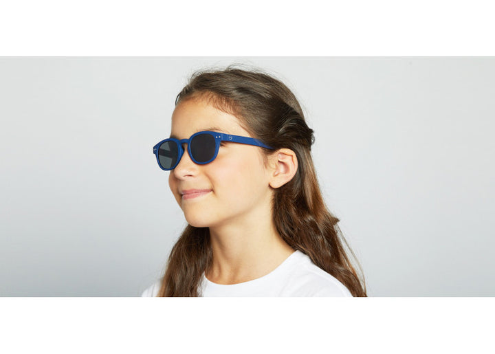 Junior Shape #C The Retro - Navy Blue - نظارات
