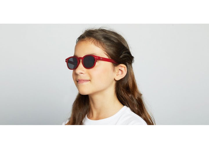 Junior Shape #C The Retro - Red - نظارات