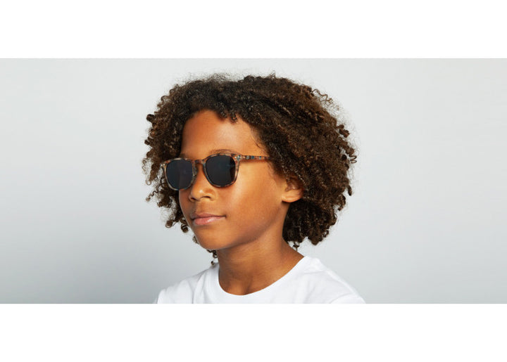 Sun Junior Shape #E The Trapeze - Blue Tortoise - نظارات