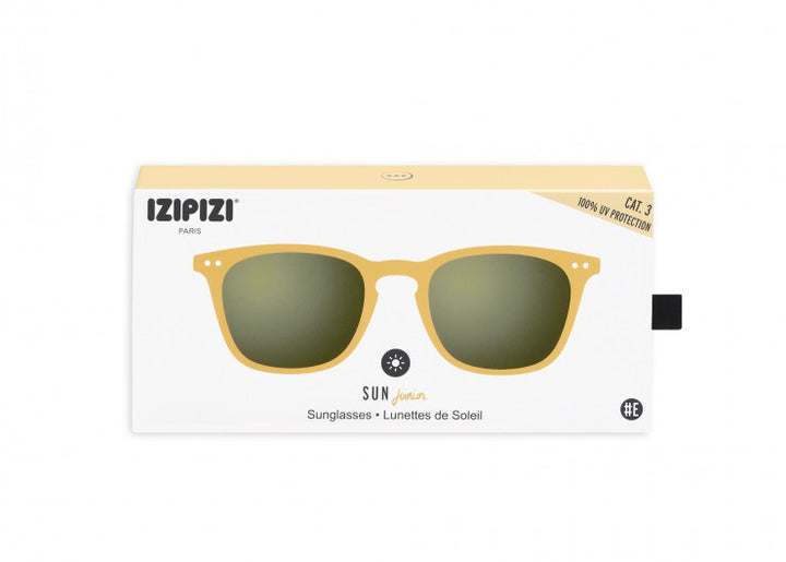 Sun Junior Shape #E The Trapeze - Yellow Honey - نظارات