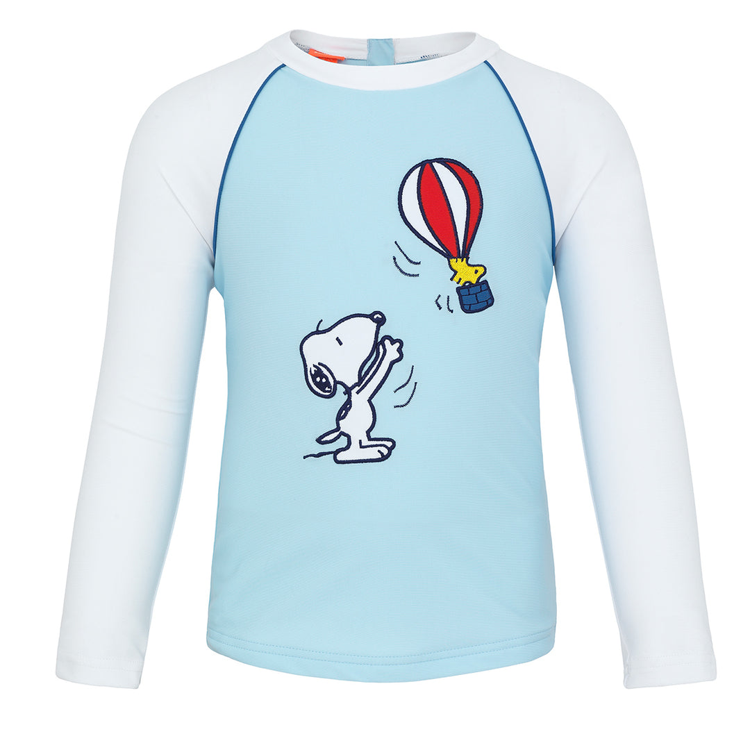 Baby Boys Snoopy Long Sleeve Rash Vest - ملابس السباحة