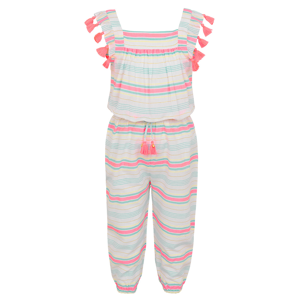 Belted strappy jumpsuit yellow - GIRLS 2-8 YEARS Dresses & Jumpsuits |  Ackermans