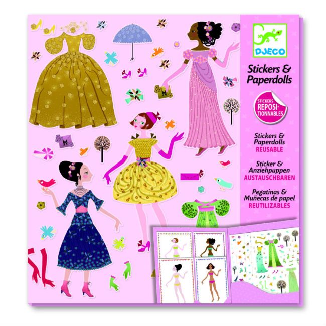 Stickers & Paperdolls - Dresses Seasons - ألعاب الأطفال