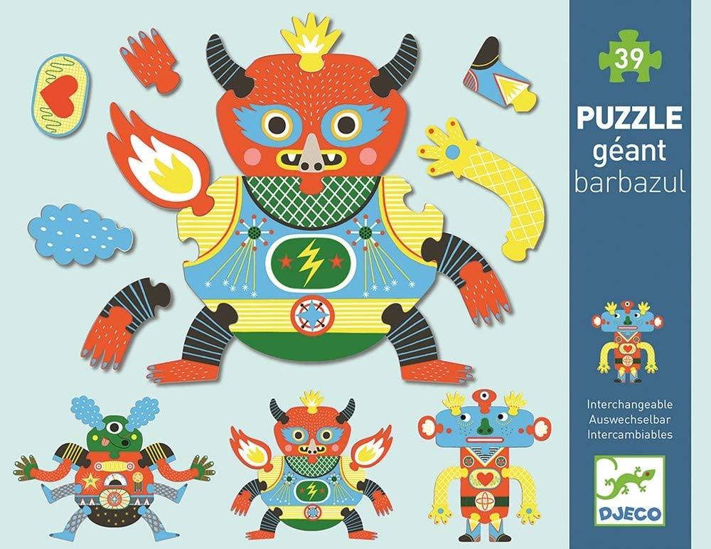 Puzzle Geant - Crazy Barba'zules - ألعاب الأطفال