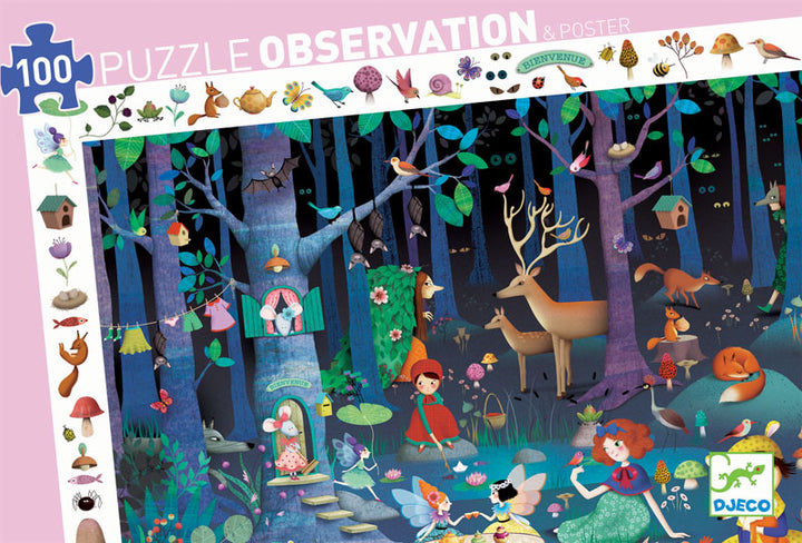 Puzzle Observation - Enchanted Forest - ألعاب الأطفال