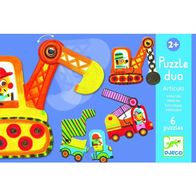 Puzzle Duo - Articulo Vehicles - ألعاب الأطفال