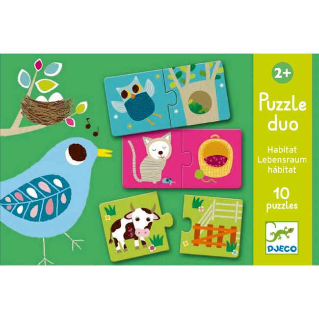 Puzzle Duo - Habitat - ألعاب الأطفال