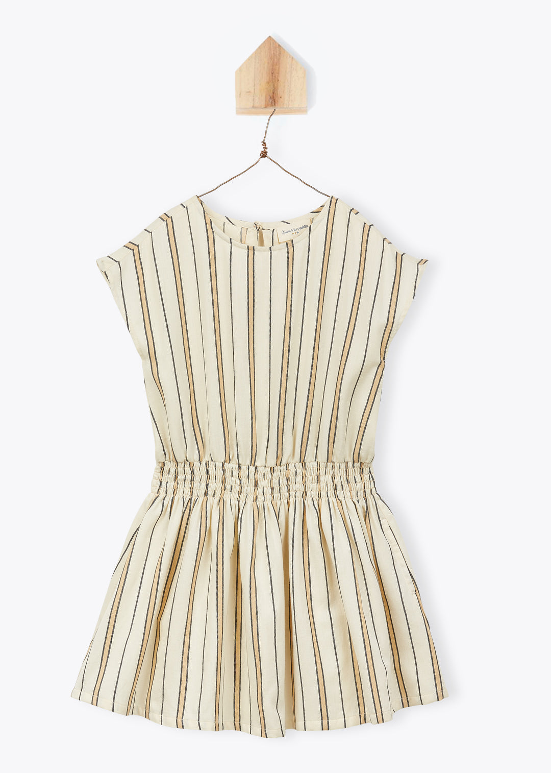 Dress Girl Cotton Striped - فستان