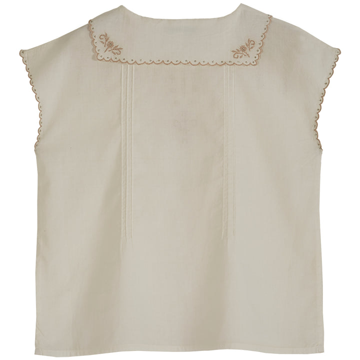 Blouse Girl Cream - قصيرة