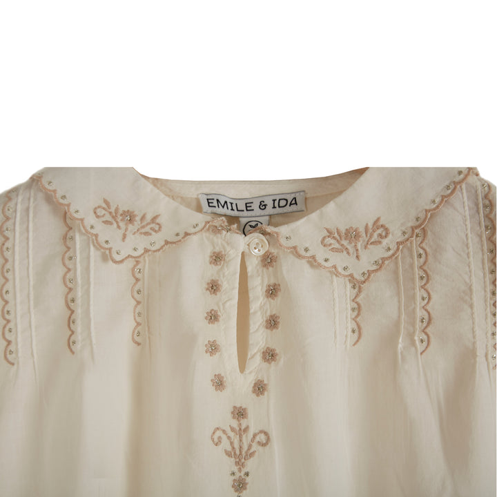 Blouse Girl Cream - قصيرة