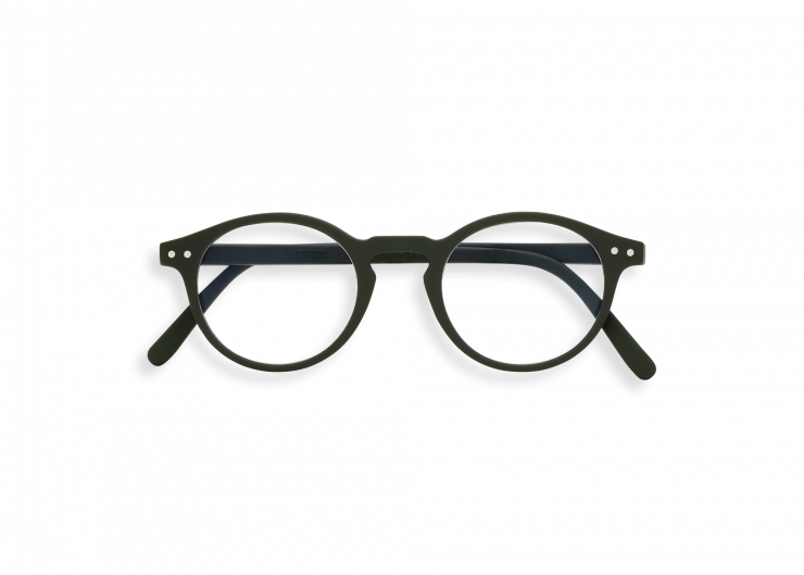 Screen Glasses #H The Small Face - Kaki Green - نظارات