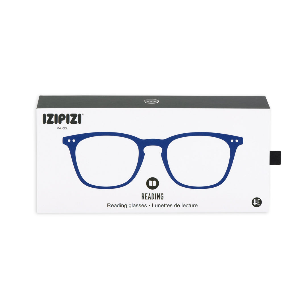 Reading Glasses #E The Trapeze - Navy Blue - نظارات