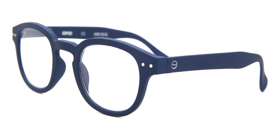 Reading Glasses #C The Retro - Navy Blue - نظارات