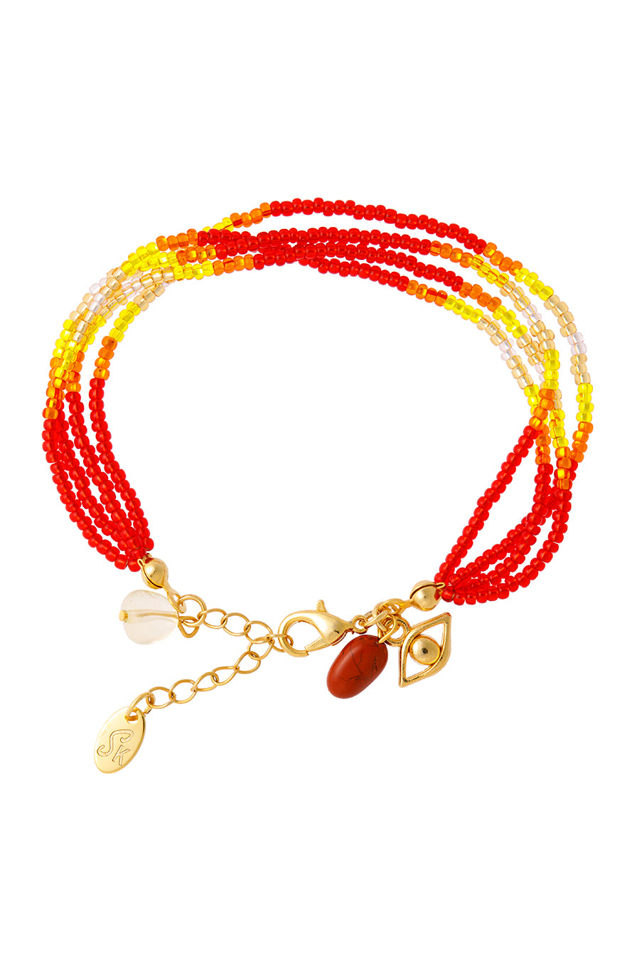 Bracelet Graceful Red - مجوهرات