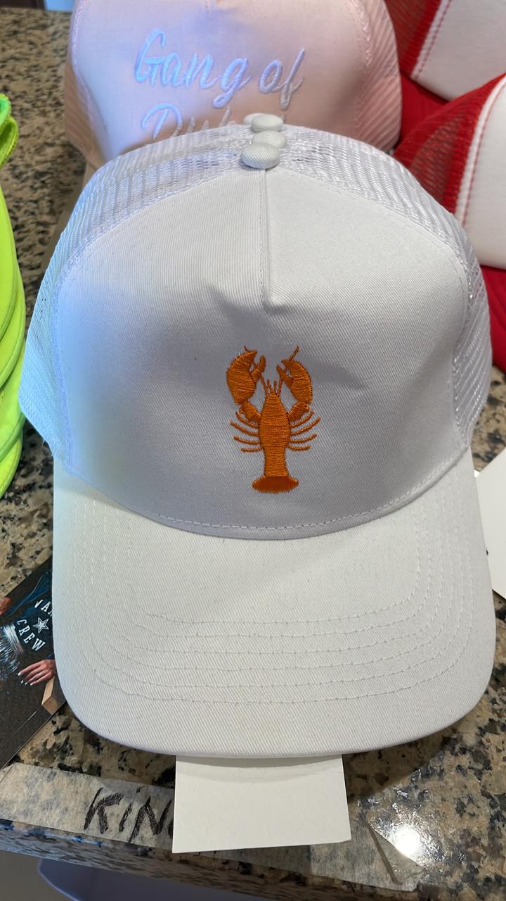 Coline - Homard - White/Orange (Adult) - كاسكيت