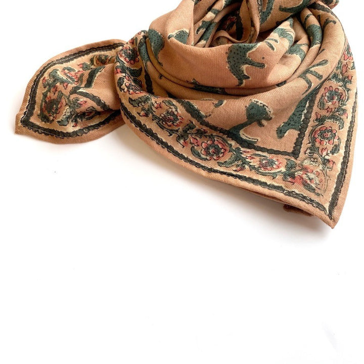 Scarf "Bengale" Cappuccino - وشاح