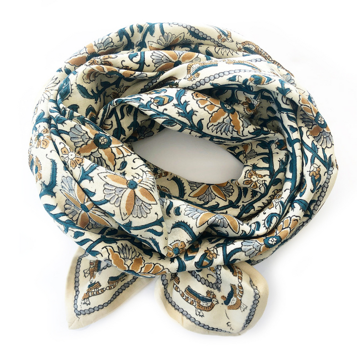 Scarf "Bird" Sable - وشاح