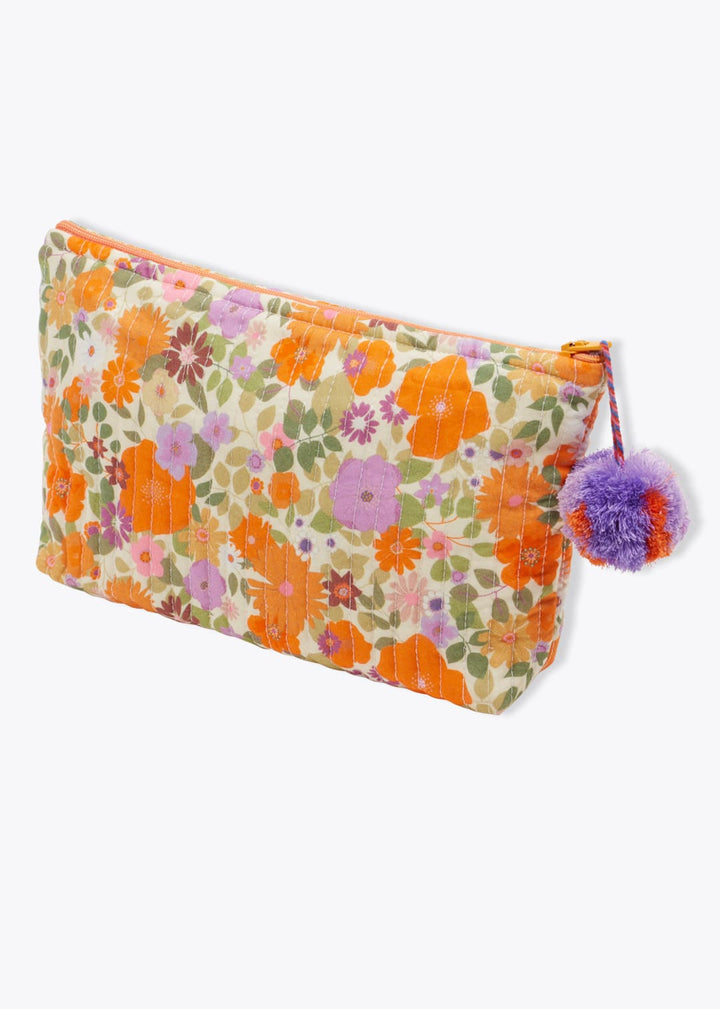 Pouch Flowers Gots - قبعة