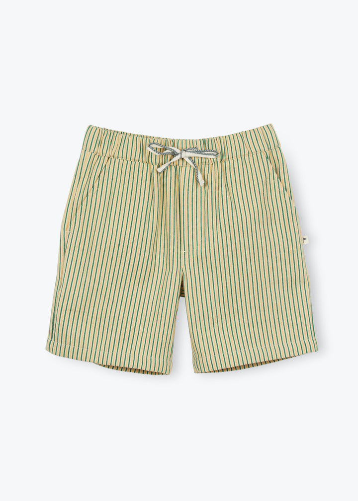 Short Boy Delphin Green - قميص