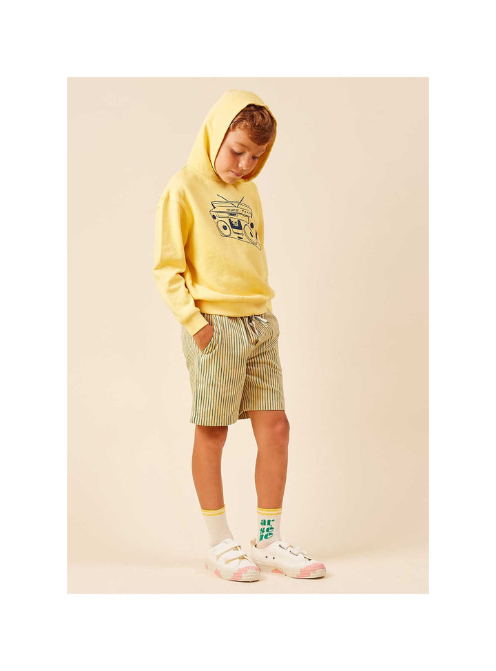 Short Boy Delphin Green - قميص