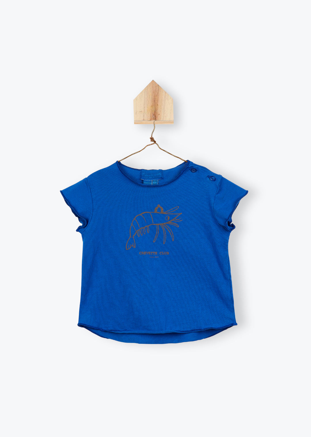 T-Shirt Baby Boy Shrimp Club - قميص