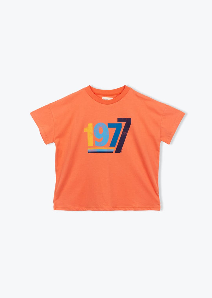 T-Shirt Boy Dickson Orange - قميص