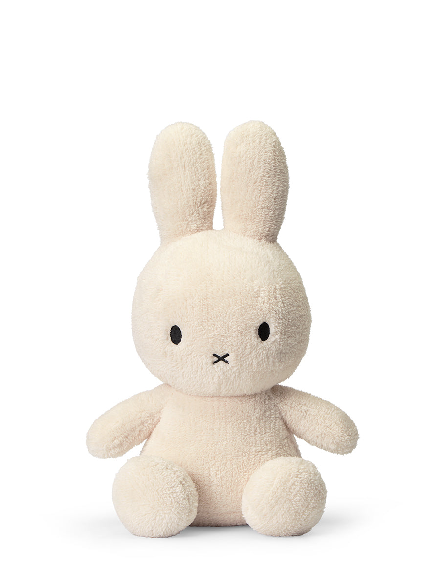 Miffy Sitting Terry Cream - لعب الاطفال الطرية