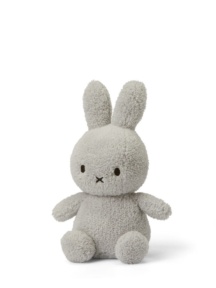 Miffy Sitting Terry Light Grey - لعب الاطفال الطرية