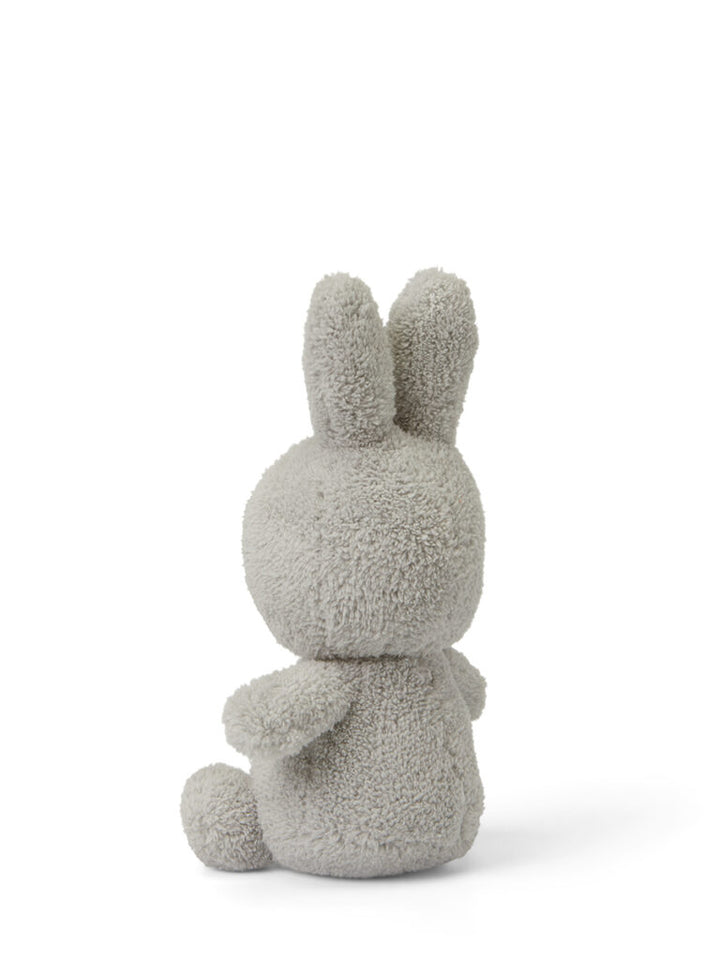 Miffy Sitting Terry Light Grey - لعب الاطفال الطرية