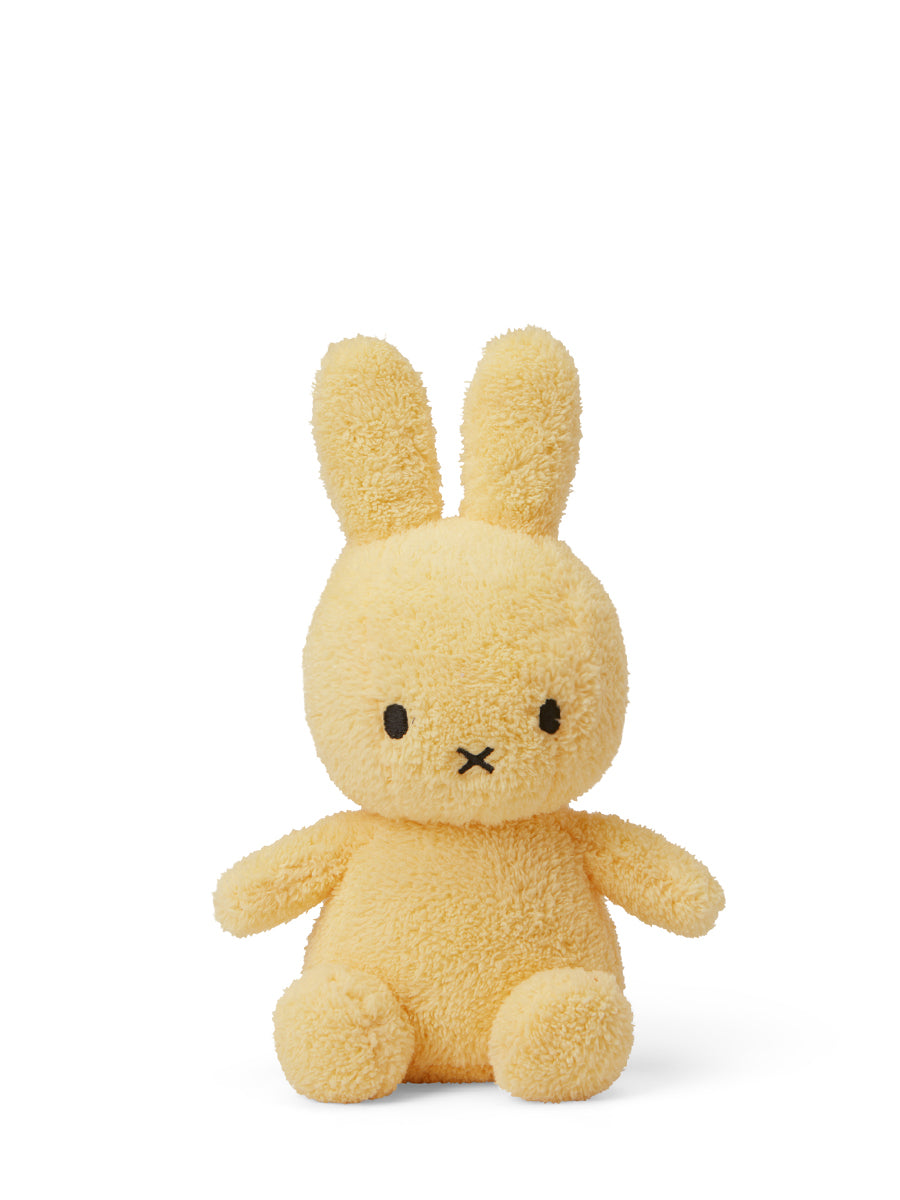 Miffy Sitting Terry Light Yellow - لعب الاطفال الطرية