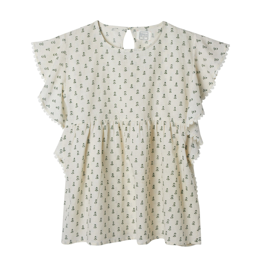 Women Blouse Daphne Rose/Kaki - ملابس