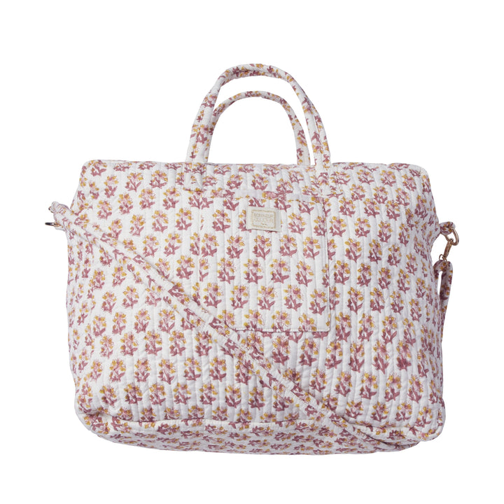 Cabas Bag Blueut Rose/Yellow - شنطة