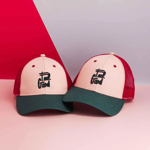 Cap "Feel Good" Bordeaux - Kids & Adult - مستلزمات