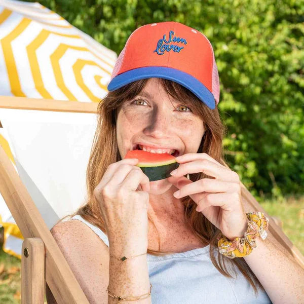 Cap Sun Lover Pink Kids & Adult - مستلزمات