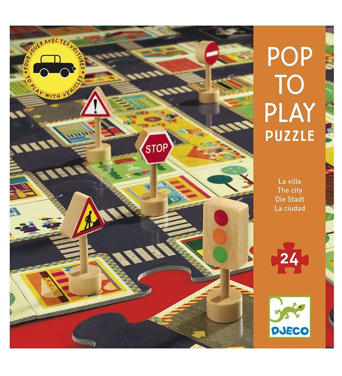 Pop to Play - Puzzle The City - ألعاب الأطفال