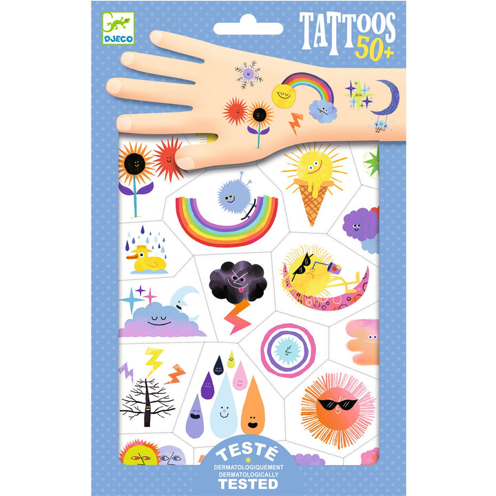 Tattoos - Weather Smileys - ألعاب الأطفال