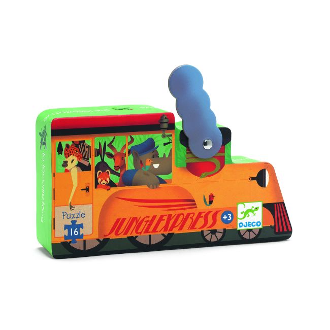 Puzzle Mini Silhouette - The Locomotive - ألعاب الأطفال